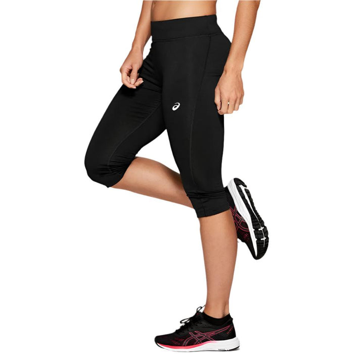 ASICS Clothing Asics Women's Silver Knee Tight Black AW20 - Up and Running