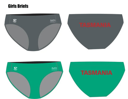 ATAS Girls Racing Brief - Grey