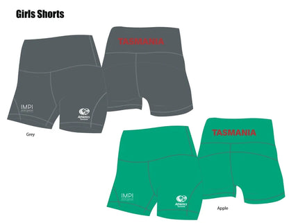 ATAS High Waist Bike Shorts - Apple Green
