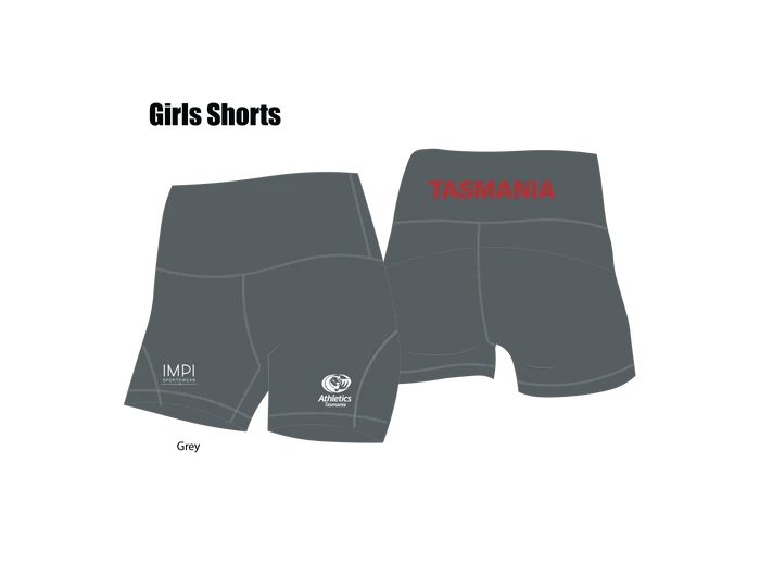 ATAS High Waist Bike Shorts - Grey