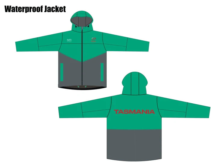 ATAS Unisex Grey and Green Jacket
