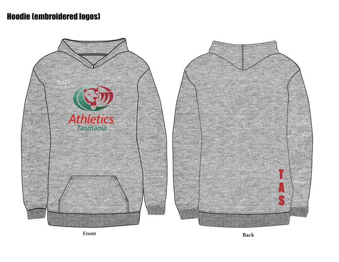 ATAS Unisex Grey Hoodie