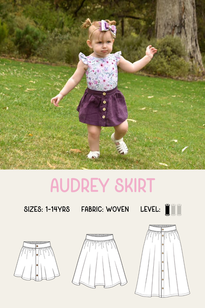 Audrey Skirt Sewing Pattern
