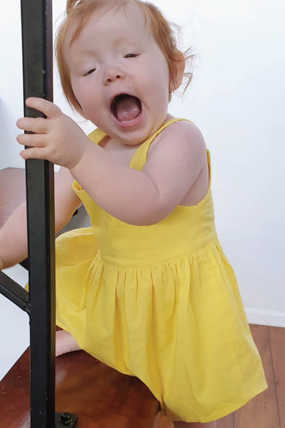 Baby Back to Front Dress & Romper Sewing Pattern