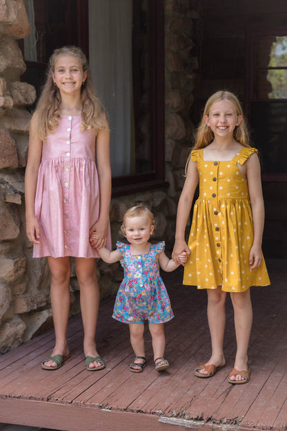 Baby Back to Front Dress & Romper Sewing Pattern