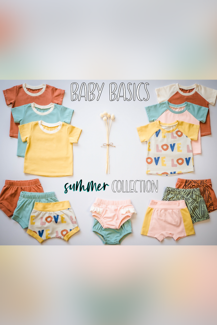 Baby Basics - Knit - Classic Tee & Dress Sewing Pattern
