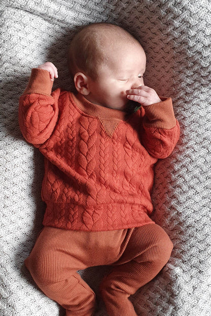 Baby Basics - Knit - Drop Sleeve Sweater Sewing Pattern