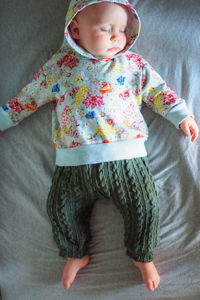 Baby Basics - Knit - Drop Sleeve Sweater Sewing Pattern