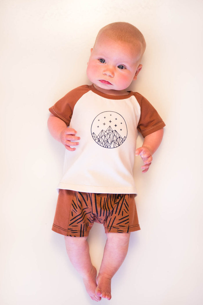 Baby Basics - Knit - Raglan Tee & Dress Sewing Pattern