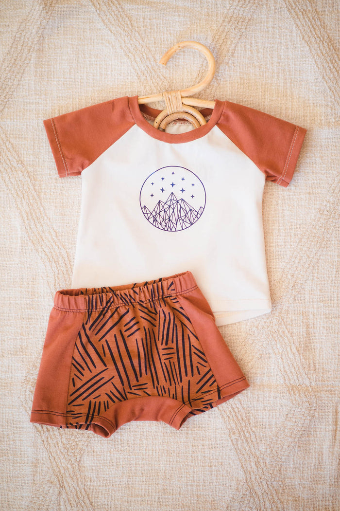 Baby Basics - Knit - Raglan Tee & Dress Sewing Pattern