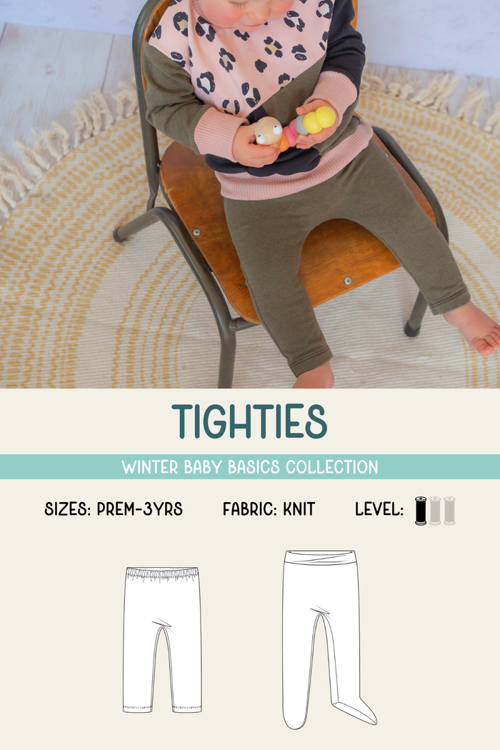 Baby Basics - Knit - Tighties Sewing Pattern