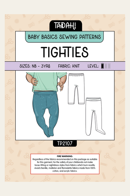 Baby Basics - Knit - Tighties Sewing Pattern