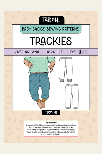 Baby Basics - Knit - Trackies Sewing Pattern