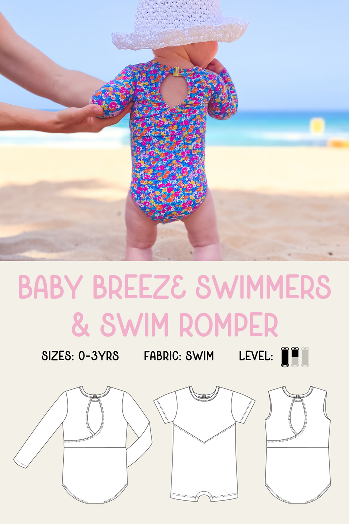 Baby Breeze Swimmers Sewing Pattern