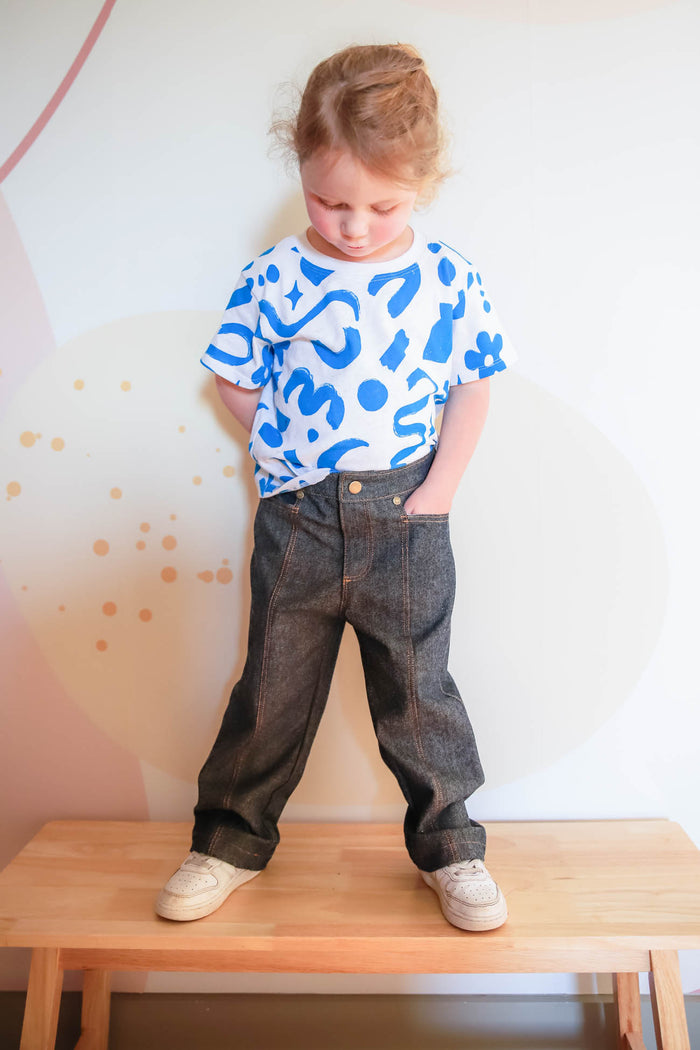 Baby Frankie Jeans Sewing Pattern
