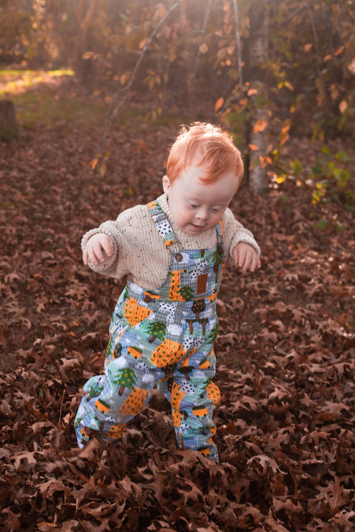 Baby Luxe Overalls Sewing Pattern