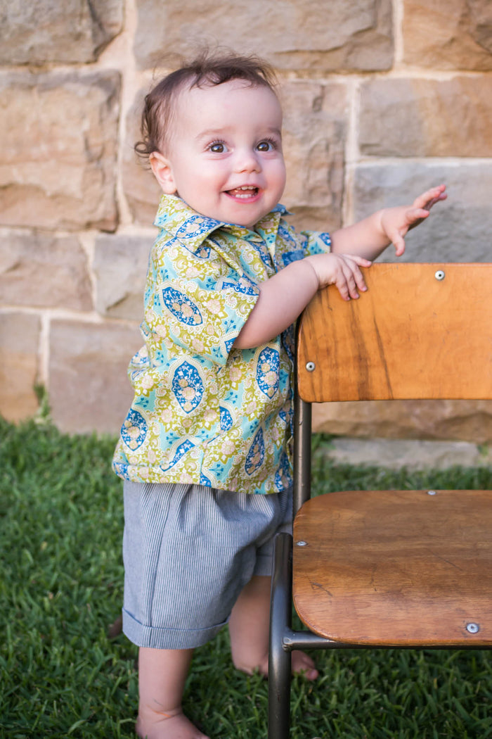 Baby Troop Shirt & Romper Sewing Pattern