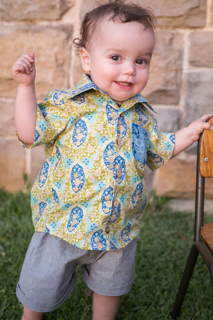 Baby Troop Shirt & Romper Sewing Pattern