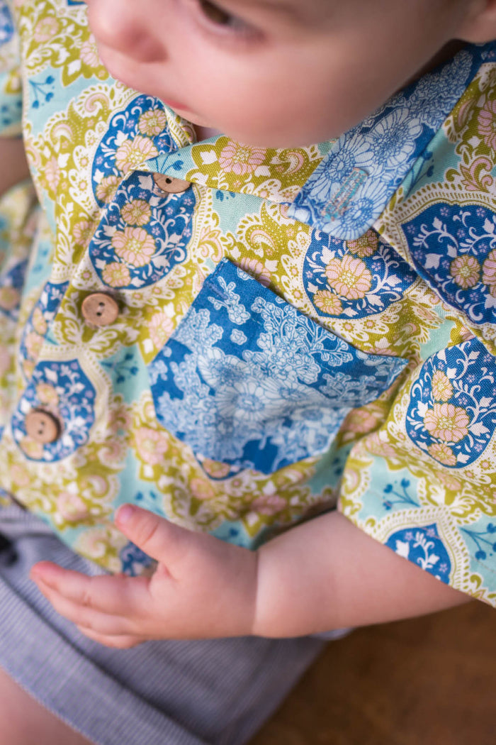 Baby Troop Shirt & Romper Sewing Pattern