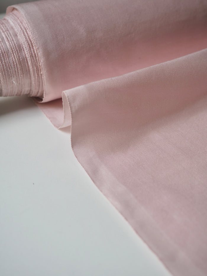 Ballet Pink Silk Shantung