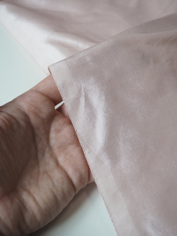 Ballet Pink Silk Shantung