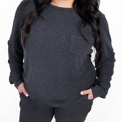 Bamboo Waffle Women's Top - Line Dry Only - Jammie Session