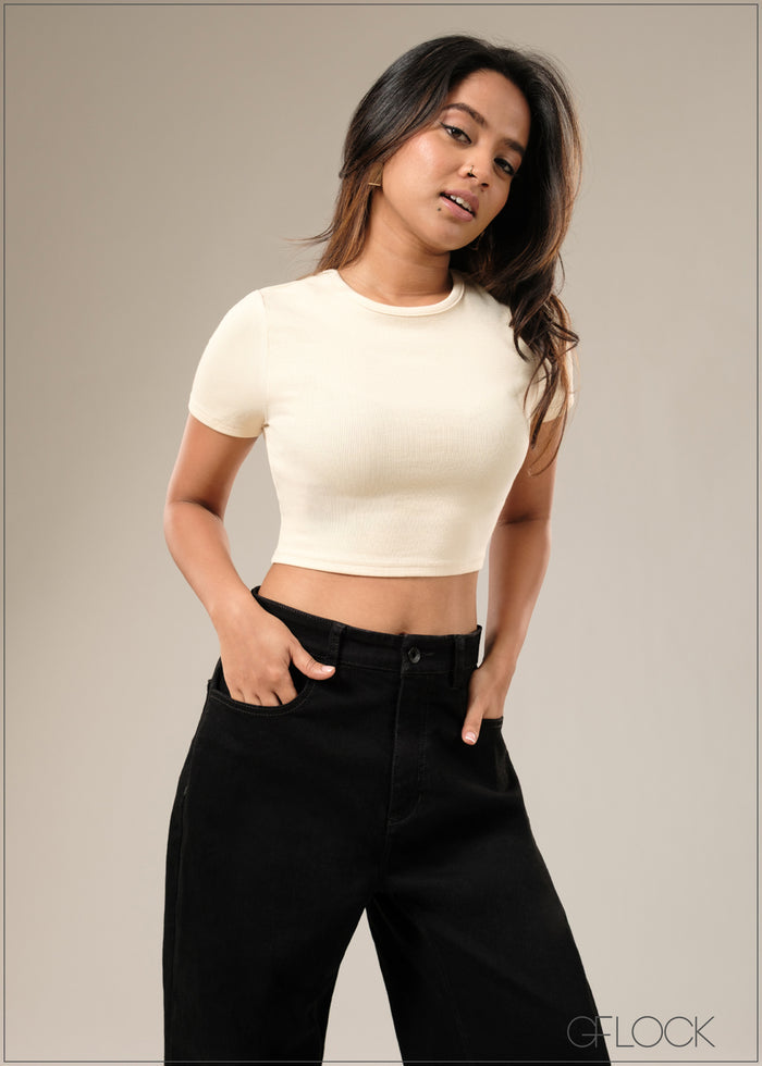 Basic Crop Top - 100925