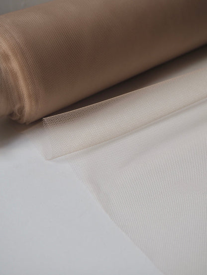 Beige Illusion Tulle