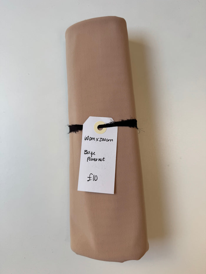 Beige Powernet Remnant