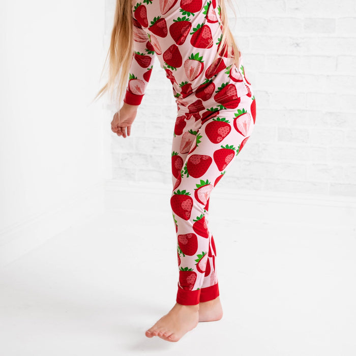 Berry Sweet (Strawberry) Long Sleeve PJ's - Jammie Session