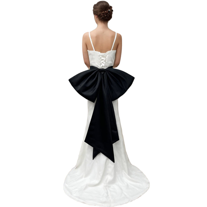 Big Bow Detachable for Wedding Dress with Adjustable Waistband