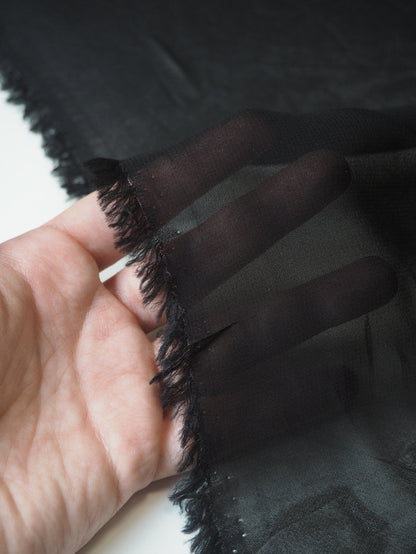 Black Chiffon