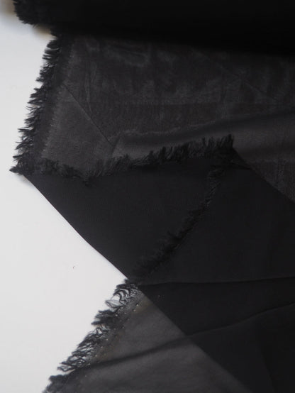 Black Chiffon
