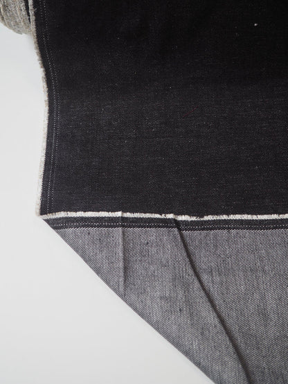 Black Cotton Denim 11oz