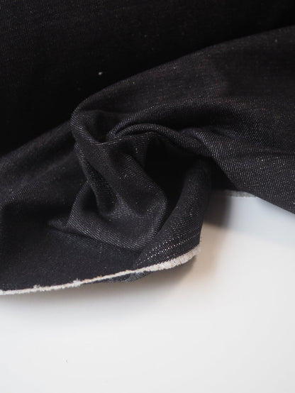 Black Cotton Denim 11oz