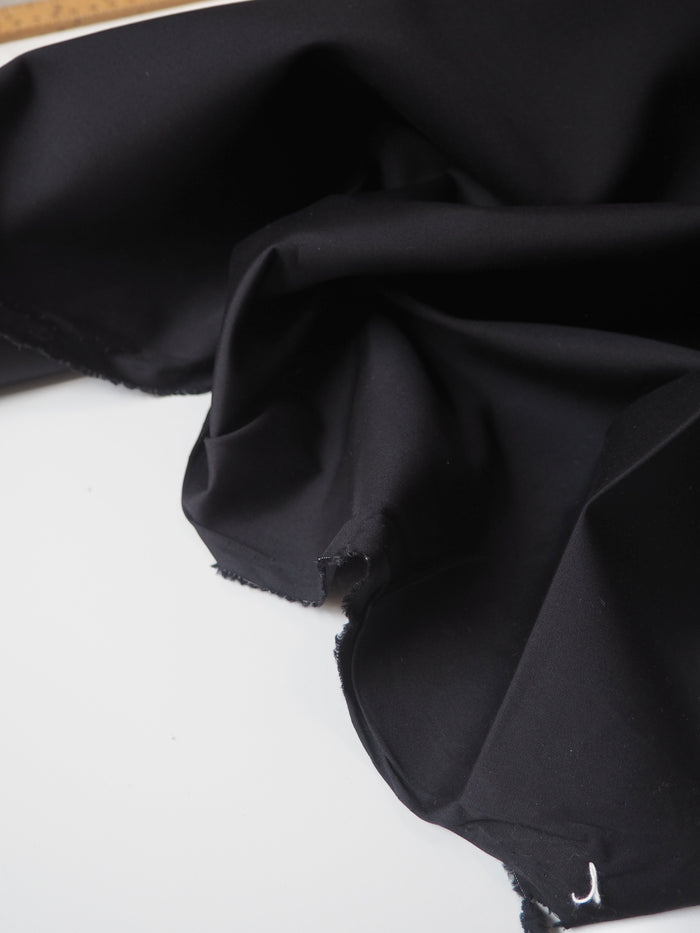 Black Double Cotton