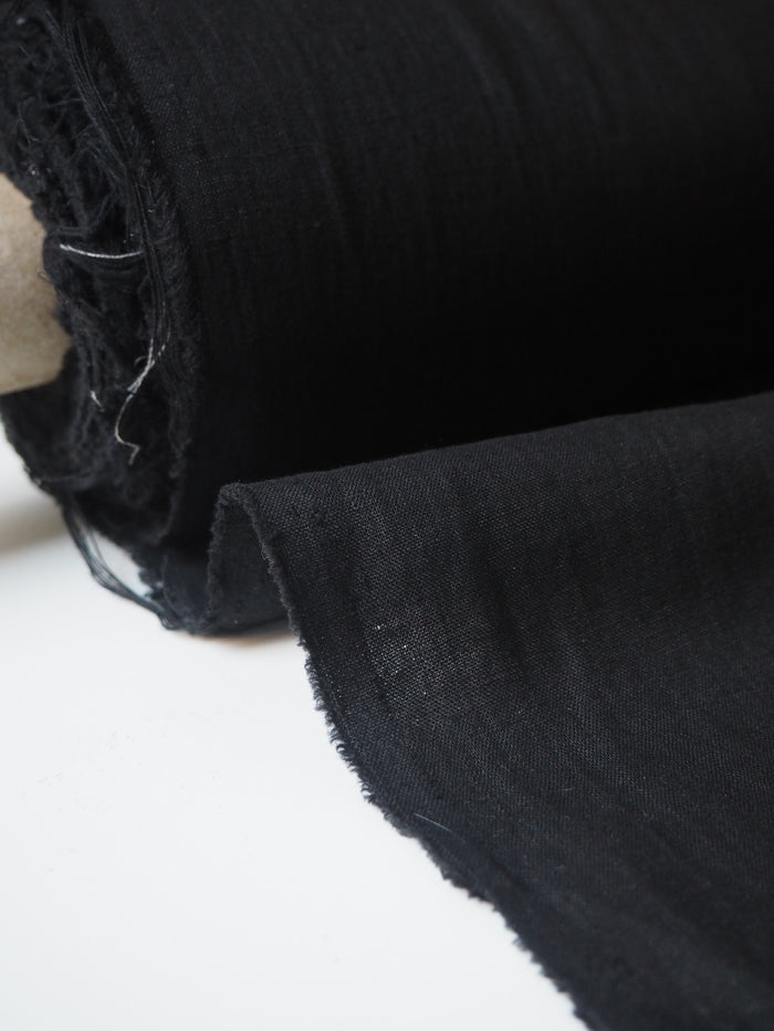 Black Linen 140gsm