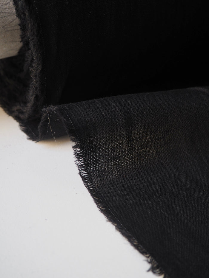 Black Linen 150gsm