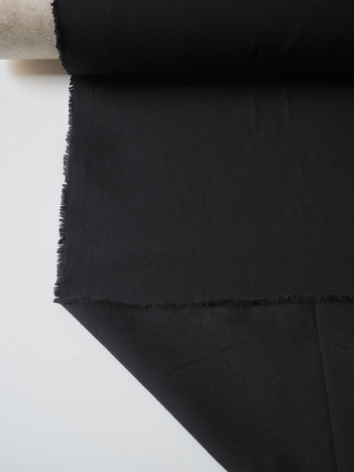 Black Mediumweight Cotton