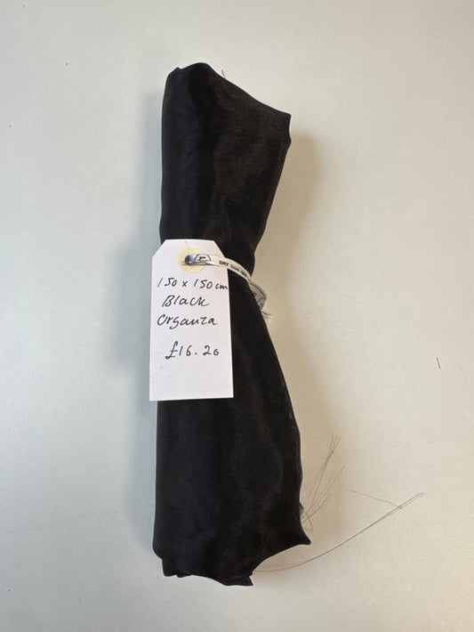 Black Organza Remnant