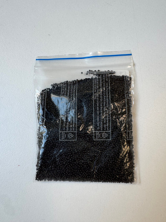 Black Seed Beads 43g