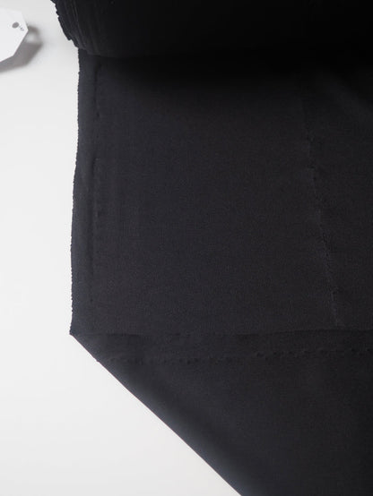 Black Shiny Interlock Jersey