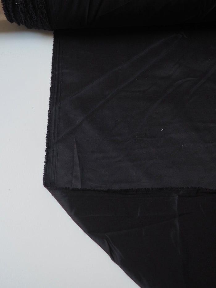 Black Stretch Viscose Lining