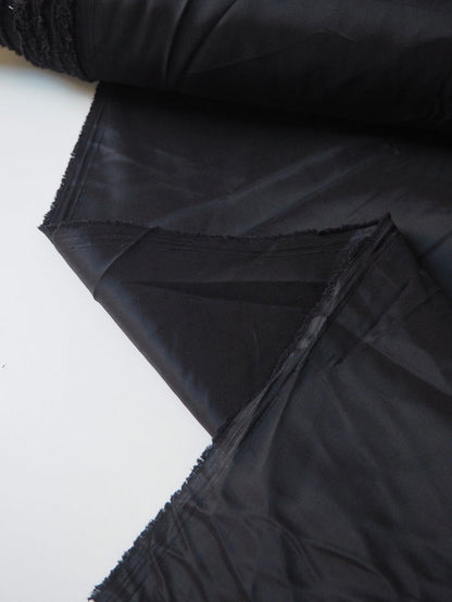 Black Stretch Viscose Lining