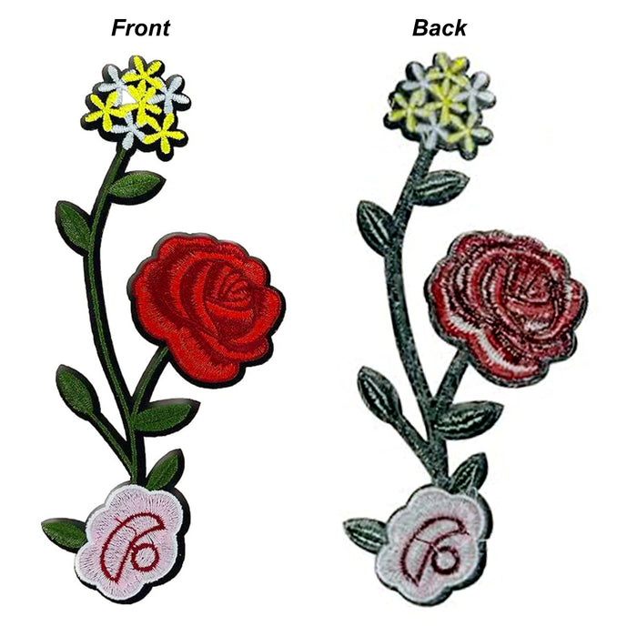 Blossom Cascade Hot-Fix or Sew Patch