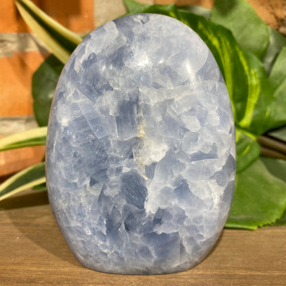 Blue Calcite Free Form