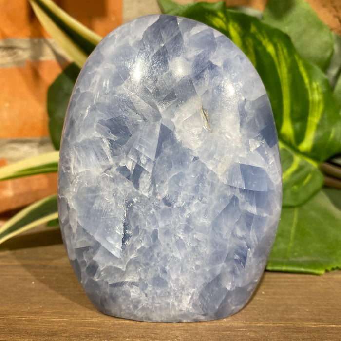 Blue Calcite Free Form