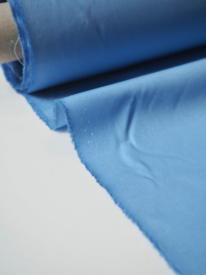 Blue Cotton Poplin