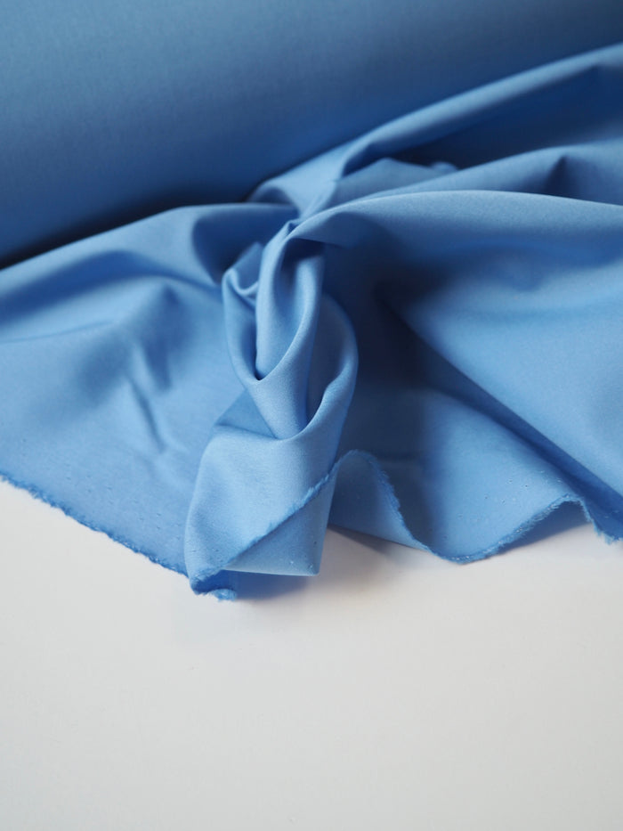 Blue Cotton Poplin
