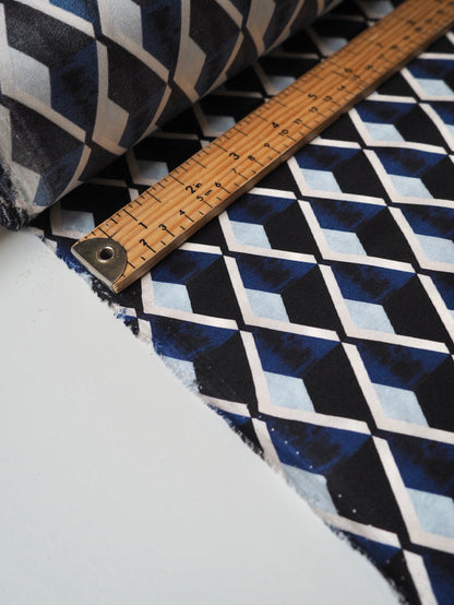 Blue Diamond Silk Twill